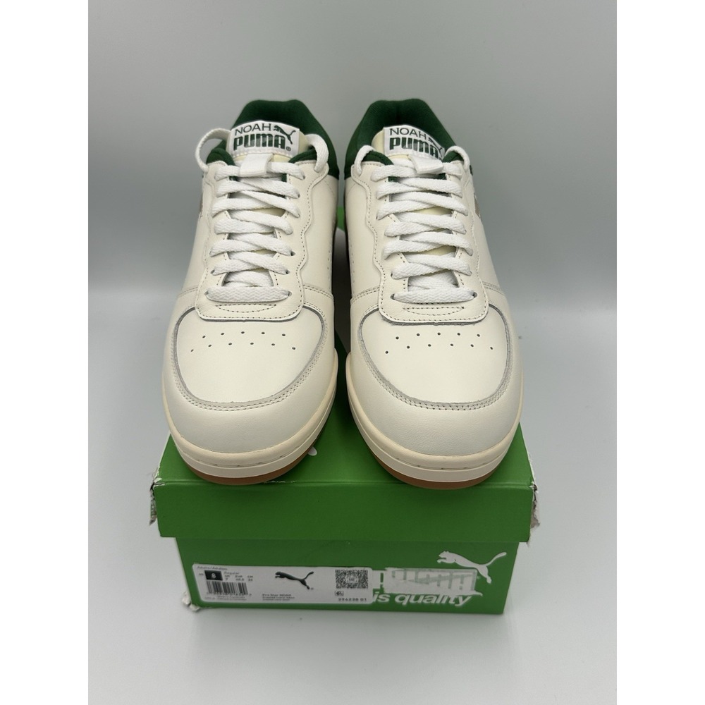Noah x Puma Pro Star White Green Size 8 Men's | NIB |‎ OG All | 394238-01